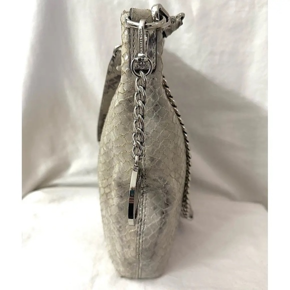 Michael Kors Jet Set Chain Convertible Python/Snakeskin Leather. - Picture 5 of 17